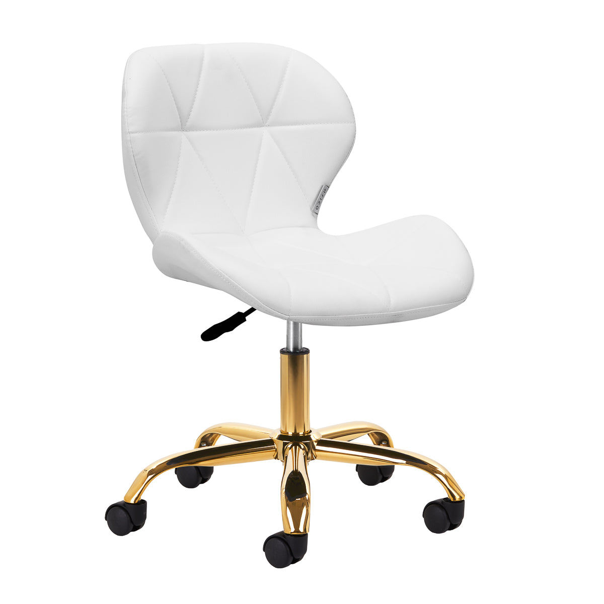 Tabouret cosmétique QS Gold Blanc